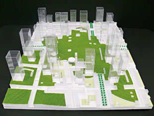 “Vertical Garden City”理想城市模型