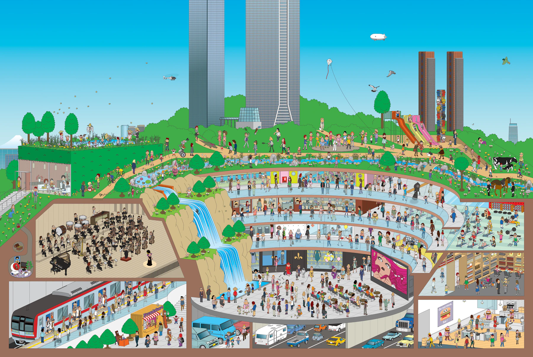 Vertical Garden Cityイメージ