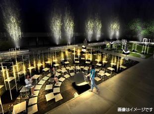 GINZA SIX】「ROOF TOP ORCHESTRA -音を奏でる庭園-」8月6日よりGINZA