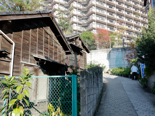 Toranomon-Azabudai area before redevelopment