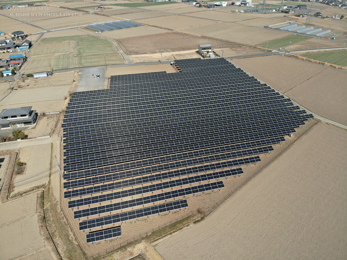 森ビル栃木市宮町営農型太陽光発電所