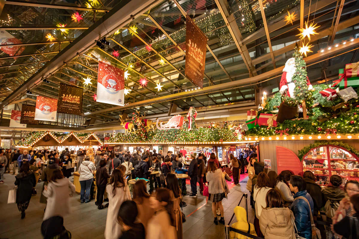 The home of Christmas, A market that recreates the atmosphere of Germany