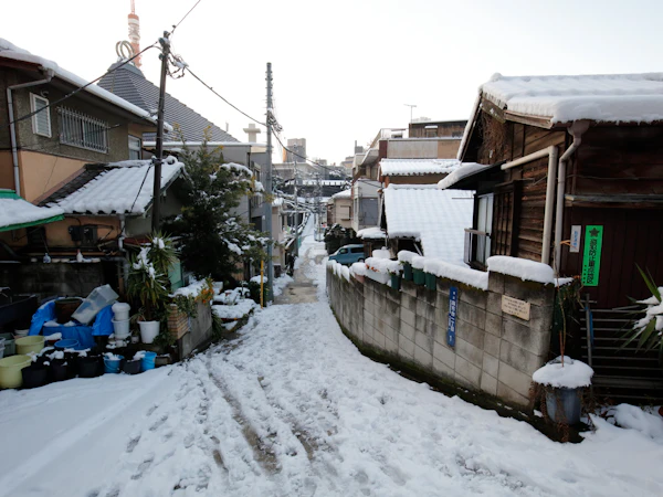Toranomon-Azabudai area before redevelopment