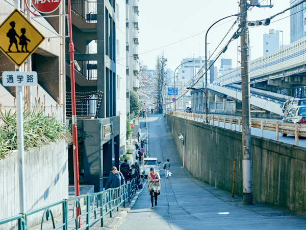 Toranomon-Azabudai area before redevelopment