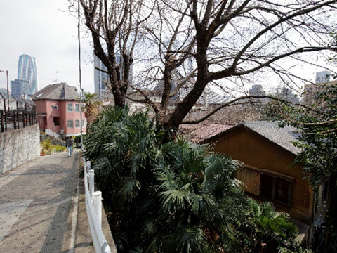 Toranomon-Azabudai area before redevelopment