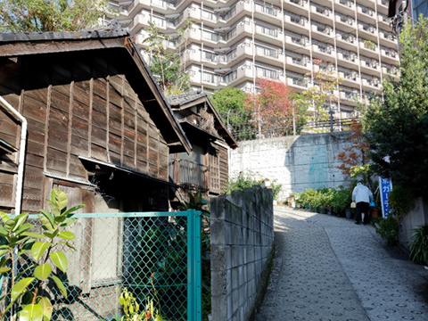 Toranomon-Azabudai area before redevelopment