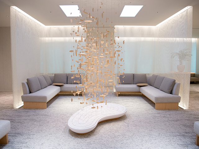 Entrance hall to the Center for Preventive Medicine