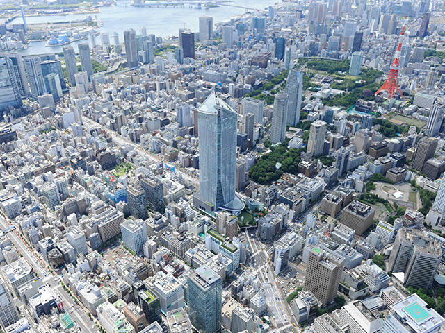 Opening of Toranomon Hills Mori Tower in 2014, the initial catalyst (2015)