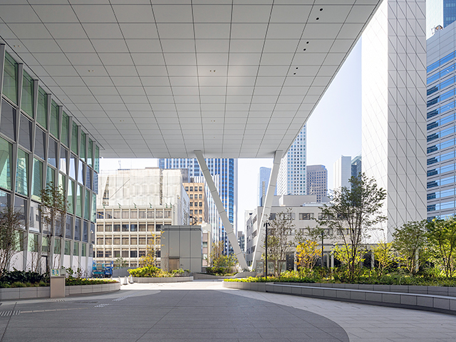 Landscape planned at Toranomon Hills Station Tower