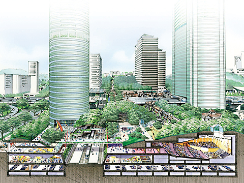 Image of 'Vertical Garden City'