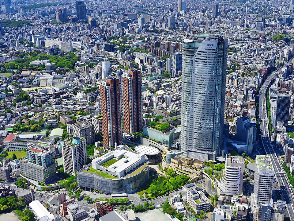 Roppongi Hills (completed in 2003)
