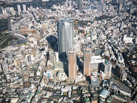 Roppongi Hills after redevelopment