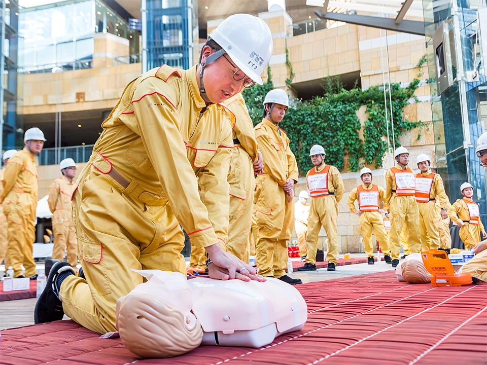 Mori Building comprehensive earthquake drills conducted in September and January