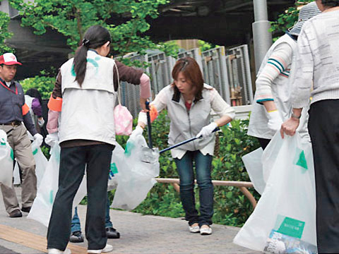 Roppongi Clean-up