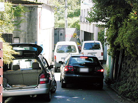 Street before Redevelopment