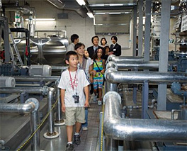 「六本木ヒルズの水の