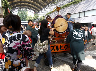 子供山車