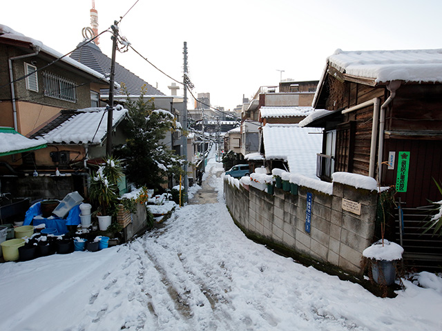 Toranomon-Azabudai area before redevelopment