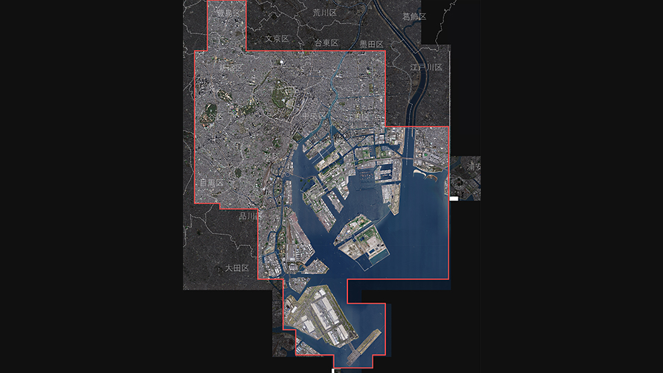 東京模型の制作範囲