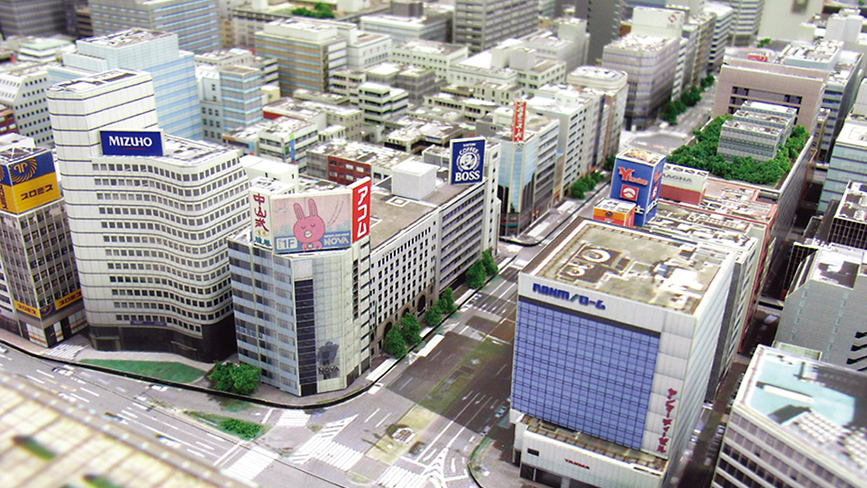 東京駅周辺模型